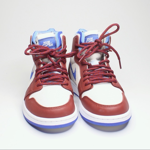 ♦️SOLD♦️AUTHENTIC NIKE AIR JORDAN 1 ZOOM CMFT TEAM RED - Picture 3 of 6